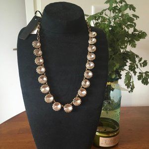 J.Crew crystal necklace NWT